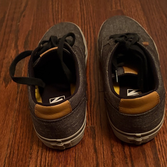 Men's Vans Canvas Lace-Up Sneakers - Gray - Picture 2 of 3